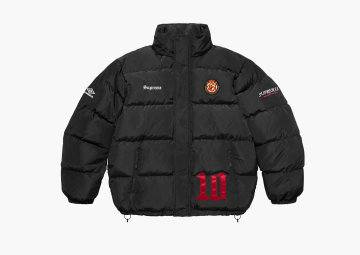 Supreme x Umbro Down Puffer Jacket Black 
