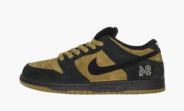 Nike Dunk Low SB x Supreme Camper Green 