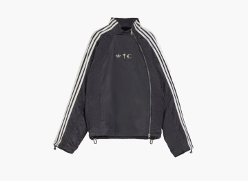 Adidas Originals x Thug Club Woven Tracktop Black / Silver Metallic  Adidas Originals x Thug Club Woven Tracktop Black / Silver Metallic