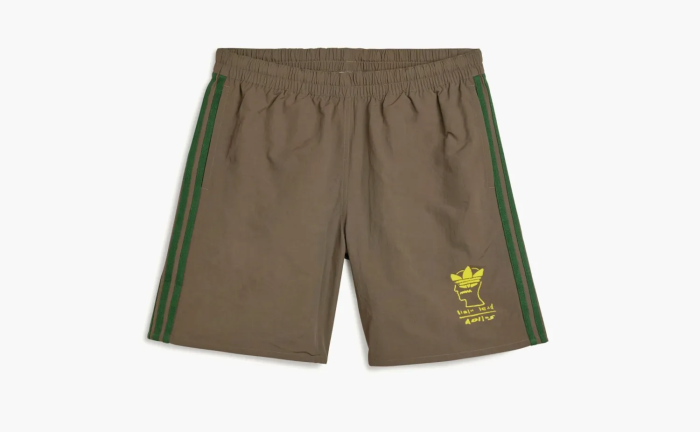 Adidas Originals x Brain Dead Shorts Brown  Adidas Originals x Brain Dead Shorts Brown
