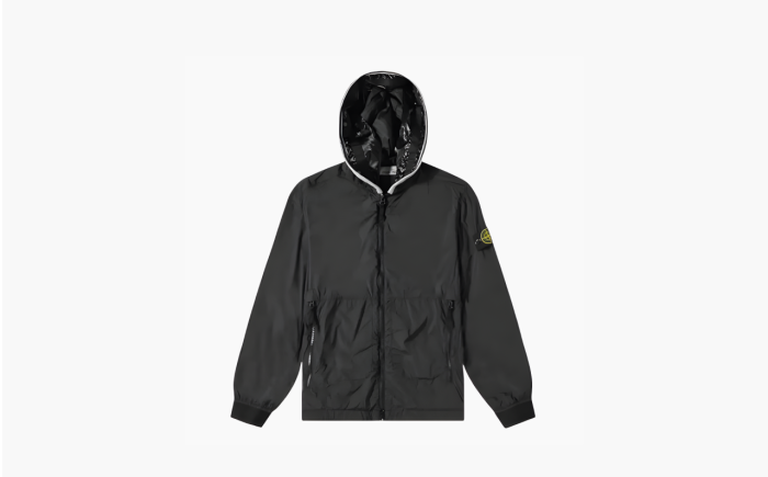 Stone Island Skin Touch Nylon-TC Garment Dyed "Black" 