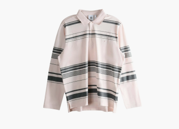 Adidas Originals x Wales Bonner Long-Sleeve Polo Wonder Quartz 