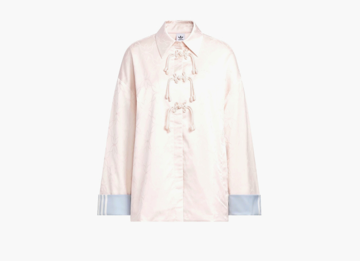 Adidas New Chinese Shirt Jacket  "Wonder Quartz" 