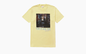 Supreme King of New York Tee Pale Yellow 