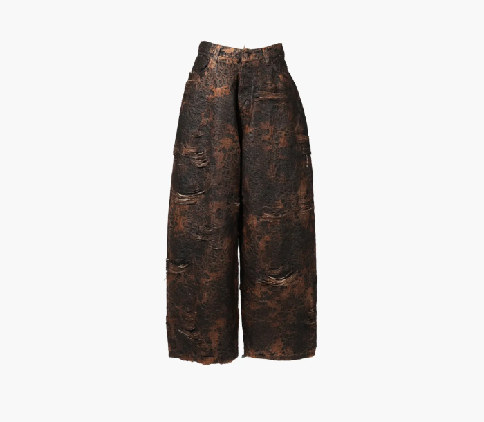 Acne Studios Super Baggy Fit Jeans Brown  Acne Studios Super Baggy Fit Jeans Brown