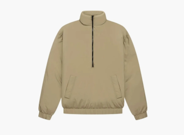 Fear of God Essentials Half-Zip Puffer Oak 