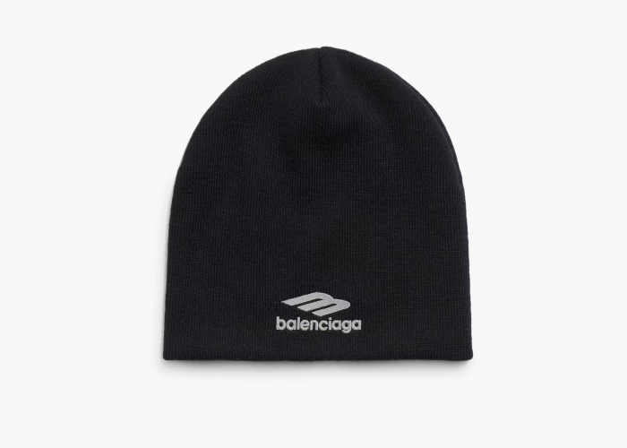 Balenciaga Icon Beanie Black 