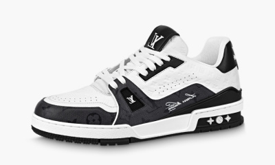 Louis Vuitton LV Trainer "Black White" 3.5 US