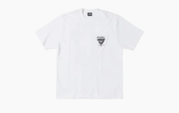 Stussy Dragon Tee White 