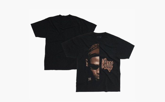 Travis Scott Cactus Jack X Wwe Meet The Rage Merchandise Unisex T-Shirt "Black" 