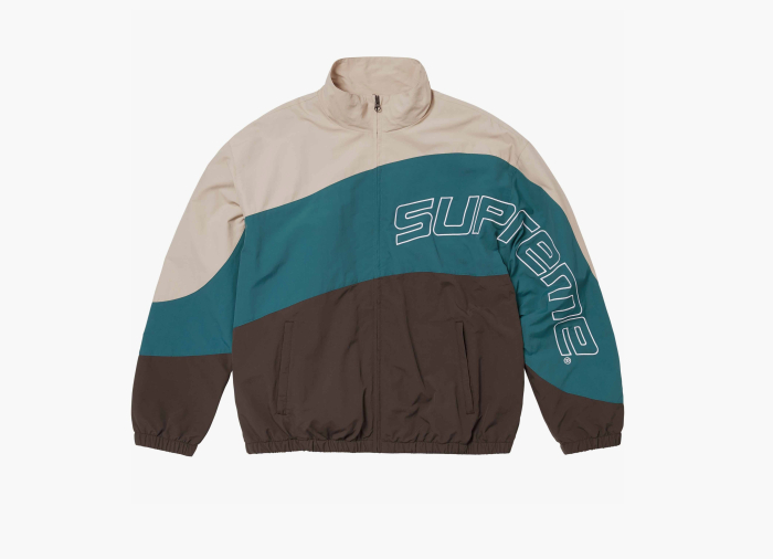 Supreme Curve Track Jacket  "Brown" 