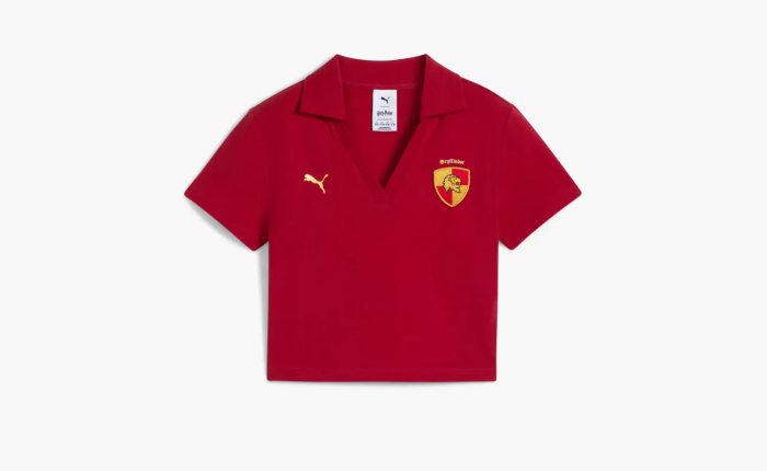 Puma x Harry Potter Polo Shirt Women Dark Crimson  Puma x Harry Potter Polo Shirt Women Dark Crimson