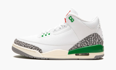 AIR JORDAN 3 MNS WMNS "Lucky Green" - 5.5W