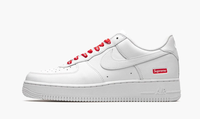 Nike Air Force 1 Low Supreme - Mini Box Logo White 