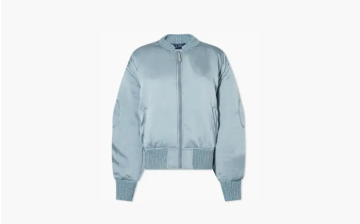 Acne Studios Olanik Bomber Jacket Dusty Blue 