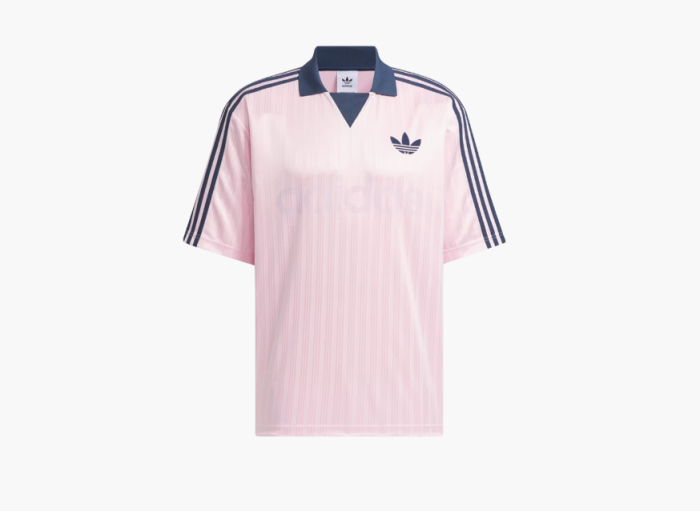 Adidas Originals Collared Goalie Top Crew  "Pink" 