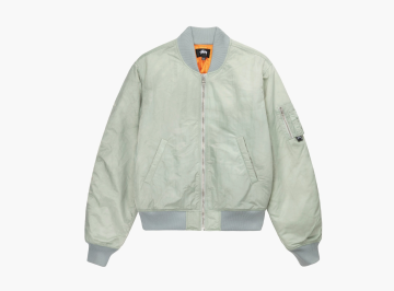 Stussy Dyed Nylon Bomber Stone 