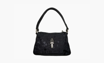 Chrome Hearts Silver Dagger Tonal Monogram Black 
