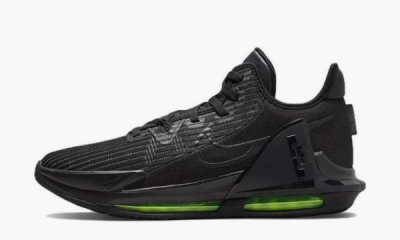 Nike LeBron Witness 6 "Black Fluorescent Yellow" - 10.5 US