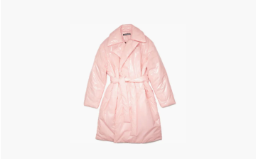 Acne Studios Parka Coat Pink  