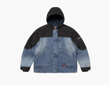 Supreme x Dickies Cordura Hooded Work Jacket Denim   Supreme x Dickies Cordura Hooded Work Jacket Denim