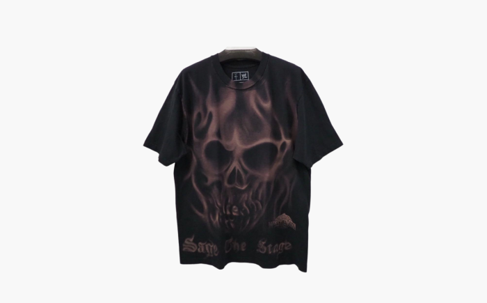 Travis Scott x CJ x W.W.E Sage The Stage T-Shirt "Black" 