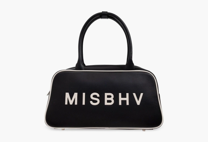 Misbhv Logo-Print Tote Bag Black 