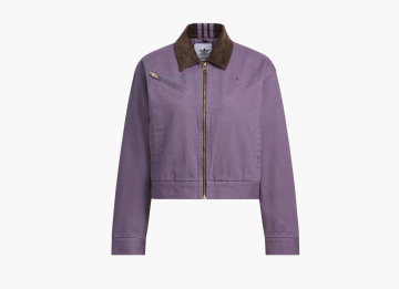 Adidas Originals Wash Pad Jacket Dark Gray/Violet 