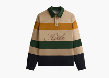 Kith Stripe Microsuede Tanner Pullover History 