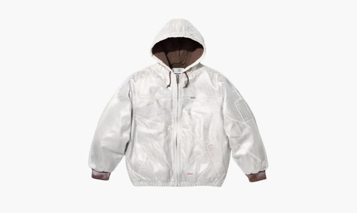Supreme X Mm6 Hooded Jacket White  Supreme X Mm6 Hooded Jacket White