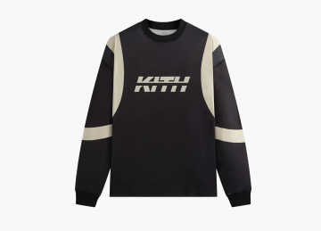Kith Moto Racer Long-Sleeve Leonard Tee Black 