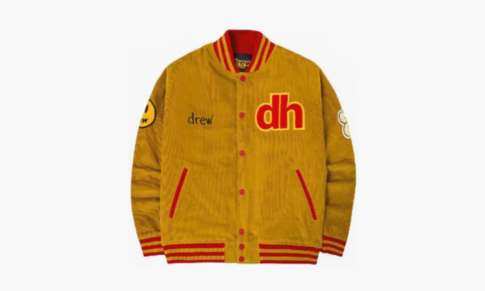 Drew House Corduroy Varsity Jacket Brown 