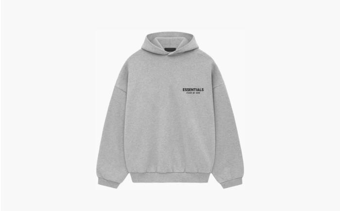 Fear of God Essentials Fleece Hoodie II Light Heather Grey 