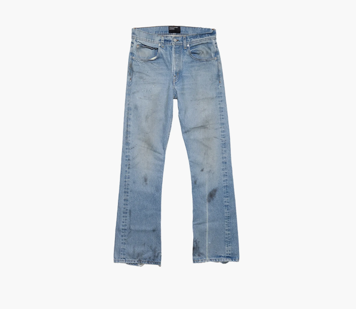 Enfants Riches Déprimés Classic Flare Leg Jeans Dirty Blue  Enfants Riches Déprimés Classic Flare Leg Jeans Dirty Blue