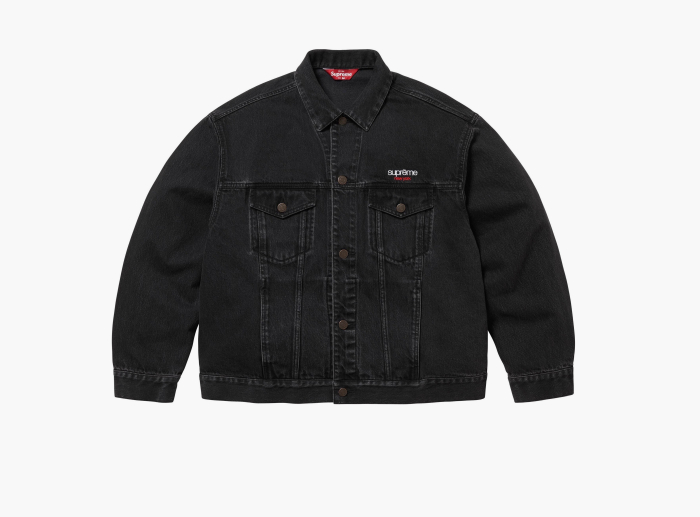 Supreme Denim Trucker Jacket "Black" 