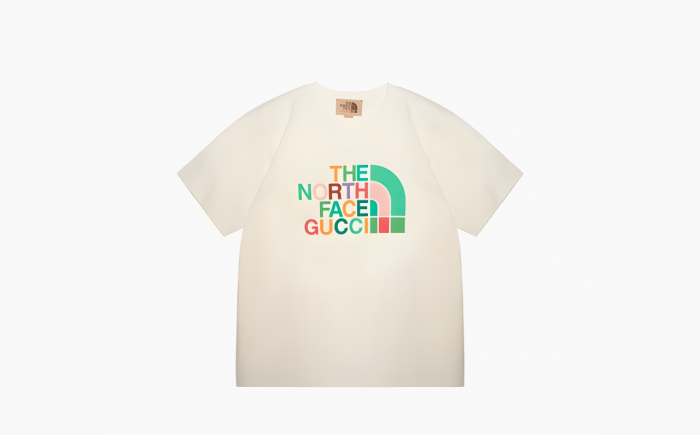 Gucci x The North Face T-shirt "Ivory/Multicolor" 