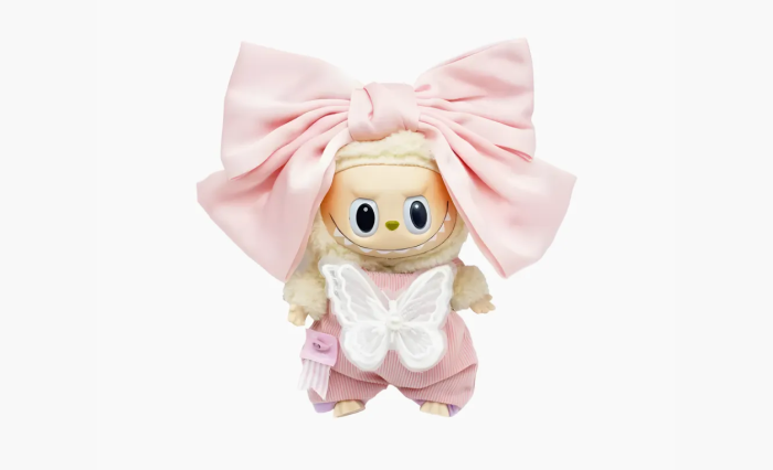 Pop Mart Labubu The Monsters Butterfly Bean Beans (Soymilk)  Pop Mart Labubu The Monsters Butterfly Bean Beans (Soymilk)