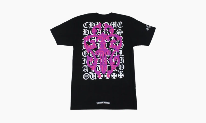Chrome Hearts Eye Chart Dagger T-shirt Black  Chrome Hearts Eye Chart Dagger T-shirt Black