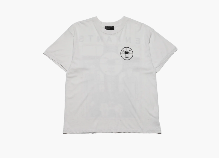 Enfants Riches Déprimés Ritual Prayer T-Shirt Faded White 