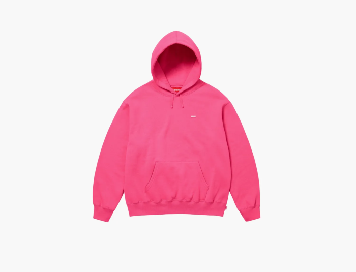 Supreme Small Box Hooded Sweatshirt Magenta 