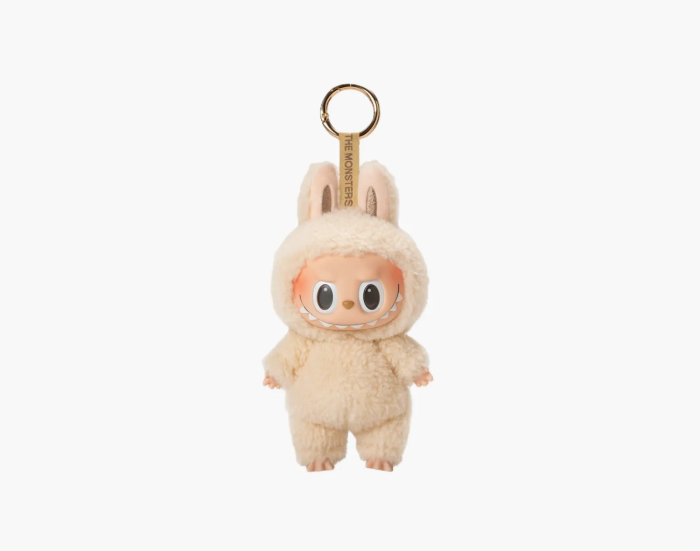 Pop Mart Labubu The Monsters Tasty Macarons  Vinyl Plush Pendant Soymilk  Pop Mart Labubu The Monsters Tasty Macarons  Vinyl Plush Pendant Soymilk