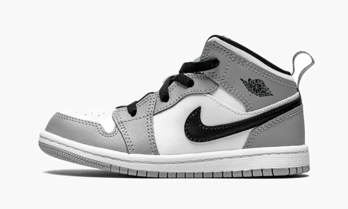 Air Jordan 1 Mid TD Light Smoke Grey 