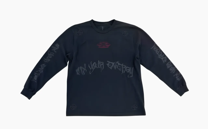 Travis Scott Fix Your Energy Longsleeve Blue 