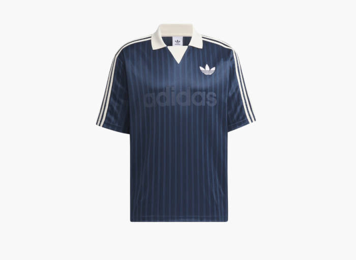 Adidas Originals Collared Goalie Top Crew  "Navy" 