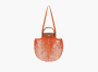 Longchamp Le Pliage Filet Top Handle Bag  "Orange" 