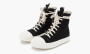 фото Rick Owens DRKSHDW High-Top Zipped Sneakers "Black" (Rick Owens DRKSHDW)-DU20F1800TWP-91