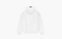 Fear of God Essential Oversized Logo-Appliquéd Cotton-Jersey Hoodie White 