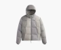 Kith Wrinkle Nylon Midi Puffer Grey  Kith Wrinkle Nylon Midi Puffer Grey