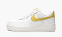 Air Force 1 LO MNS WMNS "White / Saturn Gold" 