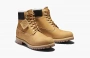 Timberland 6 Inch Fur Lined "Wheat" 